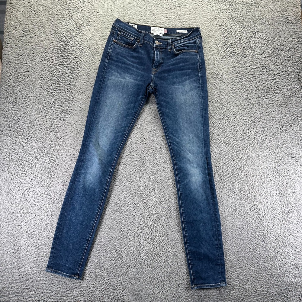 Vintage Lucky Brand‎ Jeans Women's 4 Blue Cotton Denim Skinny Faded Stretch USA